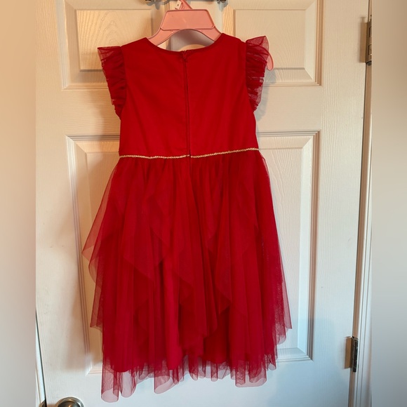 Popatu Sequin Layered Tulle Dress - Christmas - Size 8 - Picture 3 of 7
